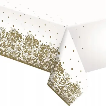 Jednorázový ubrus Papírový ubrus 180 cm x 120 cm obdélníkový