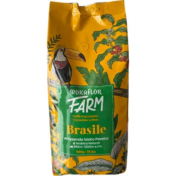 Káva Caffé MOKAFLOR - FARM - Brasile 1Kg zrnková káva