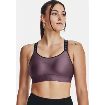 Dámské spodní prádlo Under Armour Podprsenka UA Infinity High Bra-PPL - Dámské Under Armour tmavě červená 2501351