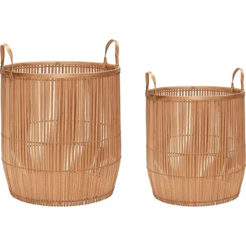 Úložný box Hübsch, Úložné koše Hübsch bambusoví 2 ks - Formadore