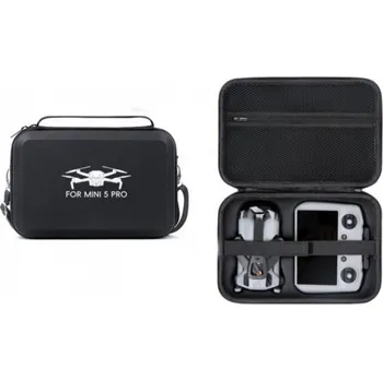 RC vybavení PU pouzdro na rameno na dron DJI Mini 5 Pro s DJI RC 2 - černé 1DJ8208