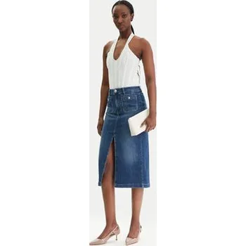 Dámská sukně Liu Jo Džínová sukně UA6259 D0275 Modrá Regular Fit 33