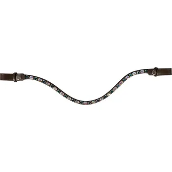 Čelenka Čelenka HKM Amazing brown/petrol PONY