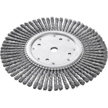 Lessmann 47820010 | Kartáč na drážky pro strojní brusky 300x10 / oceľ 0,50