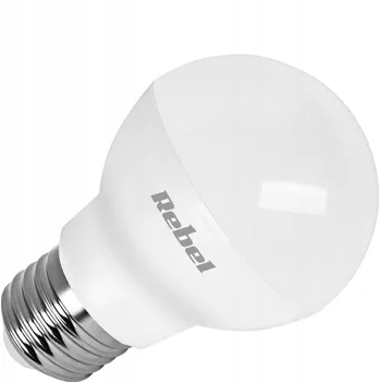 Žárovka LED žárovka E27 8W Teplá bílá 3000K 806lm REBEL