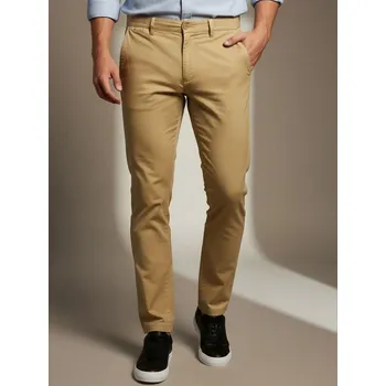 Sinsay - Kalhoty chino slim - béžová - 521HS-80X - 521HS-80X-30