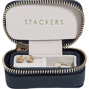 Šperkovnice Stackers, Cestovní krabička na šperky Travel Mini Stackers tmavomodrá - Formadore