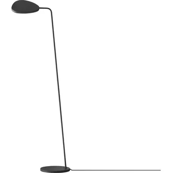 Stojací lampa Muuto, Stojací lampa Leaf černá - Formadore