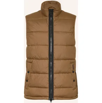 Barbour Pánská Steppovaná Vesta Offshore, hnědá, 48