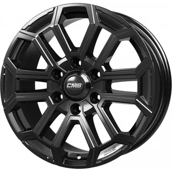 Alu kolo CMS Alu Kola CMS C35 7.5x17 6x139.7 ET55 Complete Black Gloss 93.1