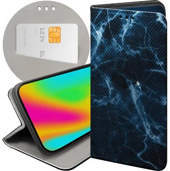 Pouzdro na mobilní telefon Flipové pouzdro Hello Case pro Xiaomi 14, modré