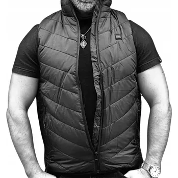 Pánská vesta Vyhřívaná Vesta USB 3 Úrovně Ohřevu 9 Zón XL