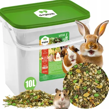 Krmivo pro hlodavce Gryzek krmivo směs 5 kg křeček, osmák degu, králík, myš, pískomil, krysa, činčila, morče, veverka