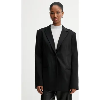 Dámské sako Sako Calvin Klein LV040WL422 černá 99X, vel. XL