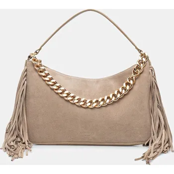 Kabelka Semišová kabelka Twinset 261TB7083 béžová 08X, vel. ONE SIZE