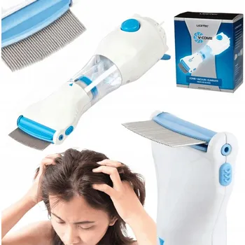 Zabezpečení domácnosti Elektronický hřeben na vši a hnidy Verk Group s nastavitelnými úhly