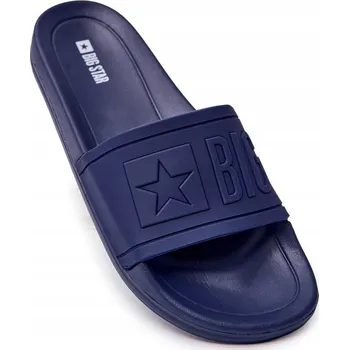 Pánské pantofle Pánské sportovní pánské pantofle k bazénu Big Star DD174688, tmavě modré, velikost 43