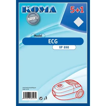 Sáček do vysavače KOMA EC20P - ECG VP 898, papírový