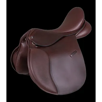 Jezdecké sedlo Univerzální sedlo Comfort kůže Waldhausen Barva: hnědá, Velikost: 17,5"/44 cm