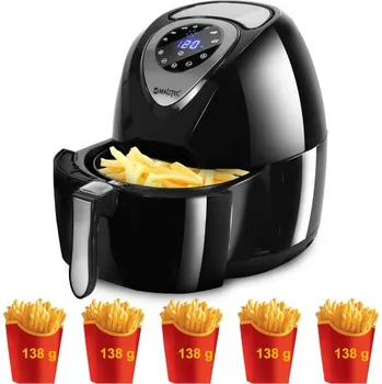 fritéza AirTaste 7in1 – horkovzdušná fritéza se 7 programy, zdravé vaření bez oleje, objem 4,3 l