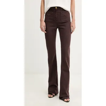 Dámské džíny Džíny Elisabetta Franchi PJ22N61E2 hnědá 89X, vel. 25