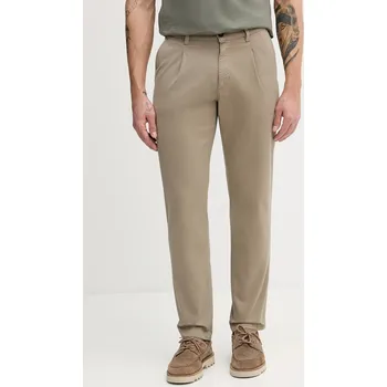 Pánské kalhoty Kalhoty BOSS Orange Chino-Pleated-1 50559299 zelená 81X, vel. 36/34