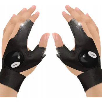 Rukavice SVÍTILNA Rukavice LED Rukavice Lampa rukavice LED jedna rukavice