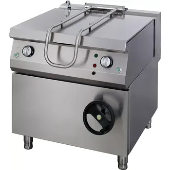 Kuchyňský gril Maxima Premium Smažící pánev 130 l - elektrická - 400V - šířka 120 cm - hloubka 90 cm | 09398671