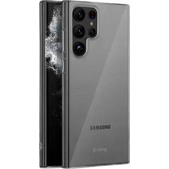 Pouzdro na mobilní telefon Zadní Kryt Crong pro Samsung Galaxy S22 Ultra bezbarvý