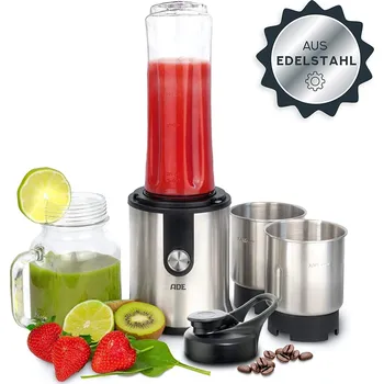 Mlýnek na kávu ADE, Mixér a mlýnek ADE s příslušenstvím 2v1 - Formadore