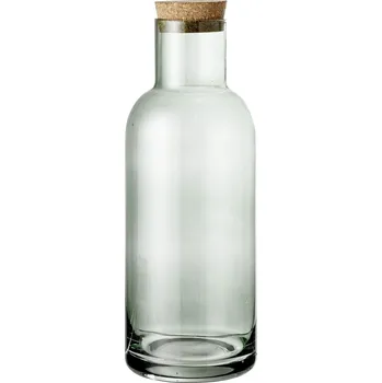 Bloomingville, Láhev Ragna skleněná 1 l zelená - Formadore