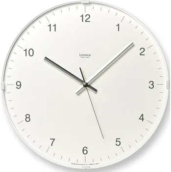 Hodiny Lemnos, Nástěnné hodiny Biome 32 cm bílé - Formadore