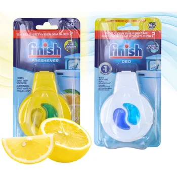 Tableta do myčky Osvěžovač myčky nádobí Finish s vůní Freshness & Citron sada 2 kusů