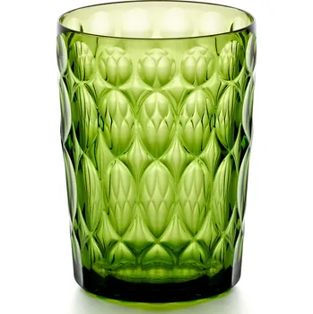 Sklenice Guzzini, Skleněný pohár Vanity N°1 vysoký 480 ml zelený - Formadore