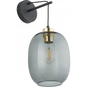 Nástěnné svítidlo Nástěnné svítidlo Delta šedé E27 Tk Lighting
