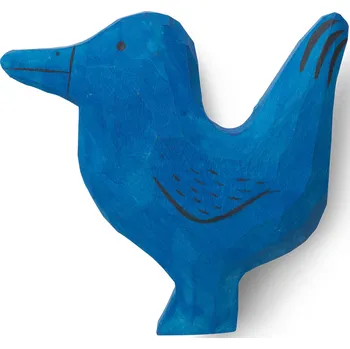 Věšák Ferm Living, Háček na zeď Bird Anton nebově modrý - Formadore