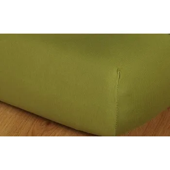 Prostěradlo jersey vysoká matrace 200x200 cm olivová