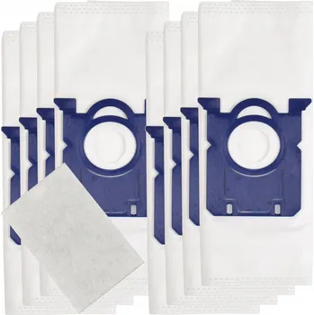 Sáček do vysavače 8x Sáčky do vysavače ELECTROLUX UltraSilencer Ergospace BAG PHILIPS EasyLife + Filtr