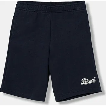 Pánské kraťasy Dětské bavlněné šortky Diesel PCORSHORT SHORTS J02875.KYA1N námořnická modř 59X, vel. 156