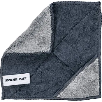 Utěrka Utěrka mikrovlákno Kochblume Barva: Černá, Velikost: 18x18cm