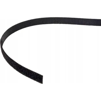 Stahovací páska VELCRO Páska stahovací na kabely 10mm 25m černá