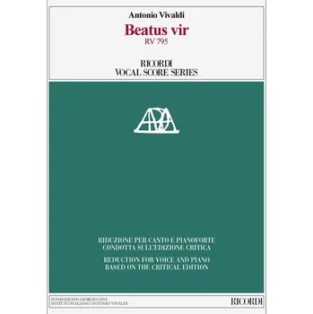 Beatus vir RV 795 - Ed. critica M. Talbot - Riduzione per canto e pianoforte di A. Frig - rie pro zpv a klavr 767318
