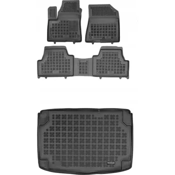 autokoberec Gumová sada autokoberců a rohože do kufru Kia e-Soul III od 2020, spodní poloha regulace