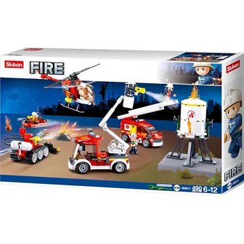 Stavebnice Sluban Sluban hasiči M38-B0811 - sada nářadí