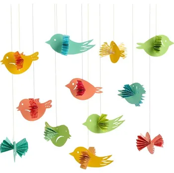 omalovánky Haba Kreativní sada První skládání Ptáčci závěsní Craft Kit