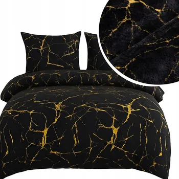 Povlečení Zimní plyšové Povlečení 160x200 + 2x 70x80 fleece s plyšovým medvídkem PL