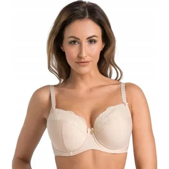 Dámské spodní prádlo Teyli podprsenka s kosticemi, béžová, velikost 95F