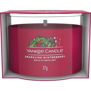 Svíčka Sójová vonná svíčka SPARKLING WINTERBERRY Yankee Candle 1 ks