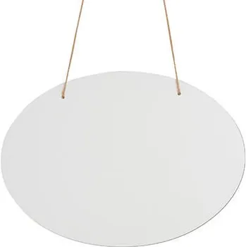 Rám na obraz Fotorámeček na zavěšení MDF ovál - 30 x 23 cm sublimace termotransfer