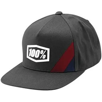 Módní doplněk 100% kšiltovka CORNESTONE Snapback šedá